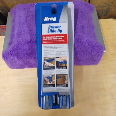 NEW KREG Drawer Slide Jig SEALED Blue KHI-SLIDE Made In USA
