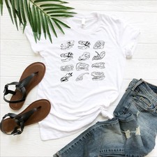 Vintage Dinosaur Skeleton Comfort Tee Dino Fossil Lover