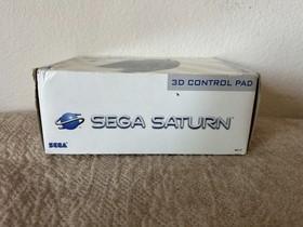 Sega Saturn 3D Control Pad Black Open Box Controller New
