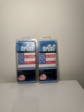 TWO Speedo Artist WORLD TOUR Silicone Swim Cap ONE SIZE USA