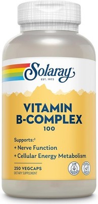 Solaray B-Complex 100 - 250 - Capsule [Health and Beauty]