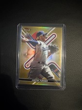 2022 Topps Finest - Extended Base Set Justin Turner #119 Gold Refractor /50
