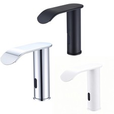 Automatic Hands Free Sensor Bathroom Basin Sink Faucet Mixer Waterfall Taps