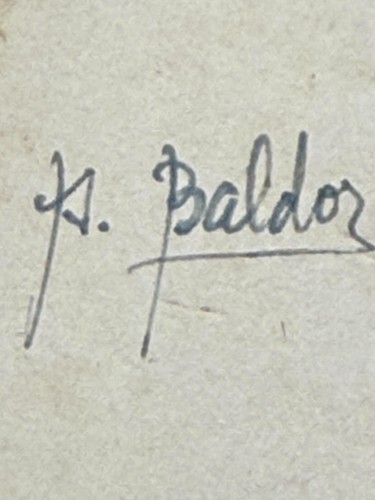 Algebra Elemental by Aurelio Baldor 1st Edition 1938, hand signed,VTG super rare - Picture 3 of 18