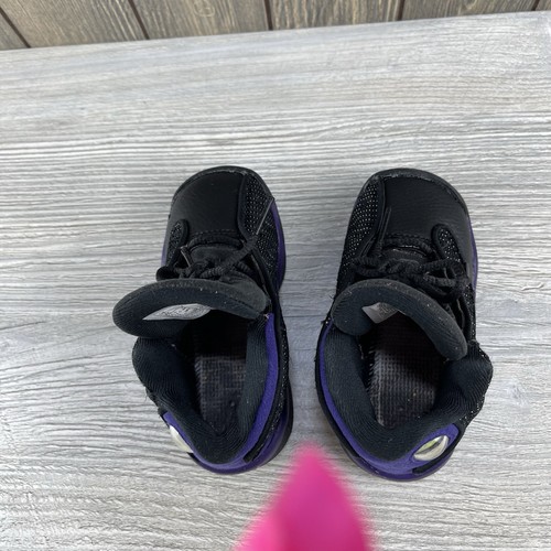 Nike Air Jordan 13 Retro Court Purple Black 414581-015 Kids Shoes Size 7C READ - Picture 14 of 14