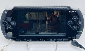 Sony PSP 1001 Portable Handheld Console - Black with 5 Disks