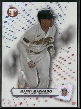 2023 Topps Pristine #276 Manny Machado Refractor, San Diego Padres