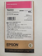 Genuine Epson Vivid Magenta Magenta C13T603300-FREE SHIPPING