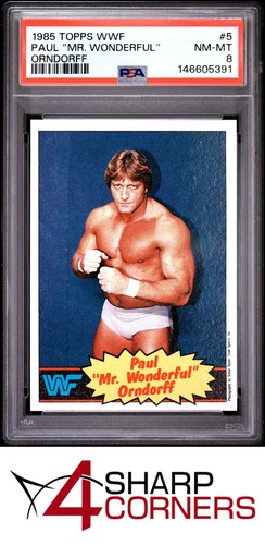 Paul Orndorff #5 1985 Topps WWF card