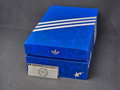 ×bape SAMBA BAPE シューズBOX シューレス Adidas Bape X Samba White Black Gum Men's Multi Size's Shoes