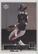 2002 Upper Deck Jamal Anderson #8 0q3