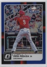 2016 Panini Donruss Optic The Rookies Blue 31/149 Jose Peraza #TR13 12qo