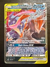 Greninja & Zoroark GX 107/214 Ultra Rare TAG TEAM Full Art Unbroken Bonds NM