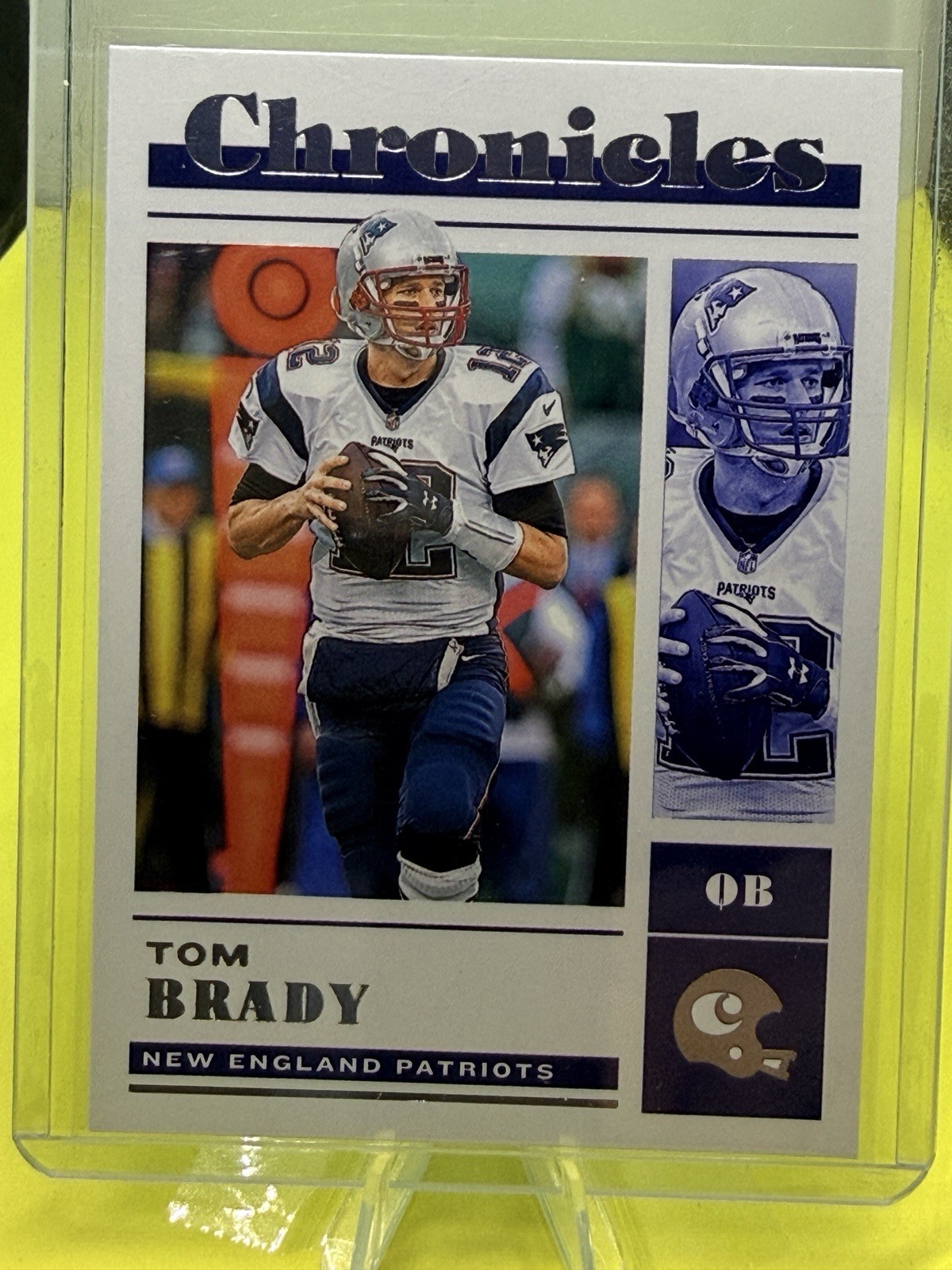 2022 Chronicles Football Tom Brady #3 TEAL New England Patriots NFL