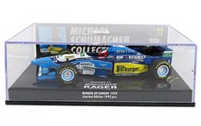 1/43 Benetton Renault B195 Winner GP Europe 1995 #1 Blue Diecast