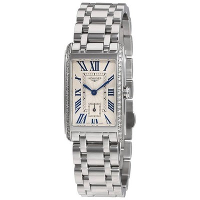 Longines Dolcevita Quartz Diamond Ladies Watch L5.512.0.71.6