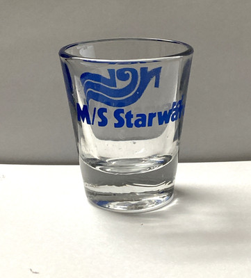 Norwegian Cruise Lines MS Starward Shot Glass - 2.5 in. H