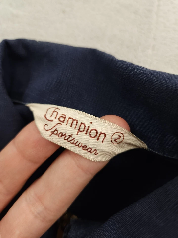 Chaqueta Universitaria Champion Villanova Vintage Juvenil Niño Pequeño Talla 2 Foto 3 de 4