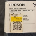 IKEA FROSON Covers seat/back outdoor blue Applaro & Sjalland chair Lot Of 2 — photo 3