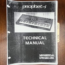 VINTAGE SEQUENTIAL CIRCUITS PROPHET-5 TECHNICAL MANUAL (COPY)