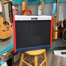 Fender Blues Junior IV Color Trio Red White and Blue w/Cannabis Rex Speaker
