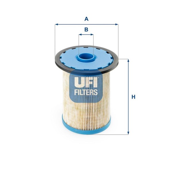 UFI Kraftstofffilter 26.693.00 Passend FüR Nissan Opel Renault-image