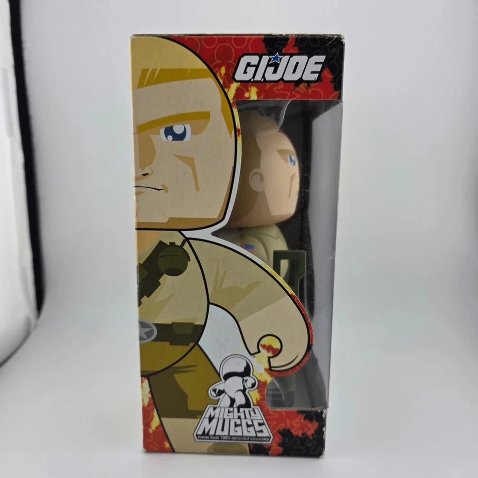 2008 Hasbro Mighty Muggs G.I. Joe Duke with Rifle Collectible Vinyl Figure NEW - Image 4 of 4