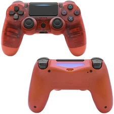 Generic Wireless Controller for PlayStation 4 Custom Red Rock Lightning