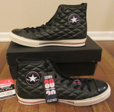 Converse Down Jacket CT All Star 70 High Size 11 Beluga Black 147980C Brand New