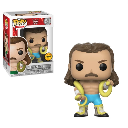Funko POP! WWE Jake the Snake Roberts Chase #51 Vinyl Figure