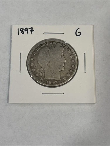1897 50C Barber Half Dollar G