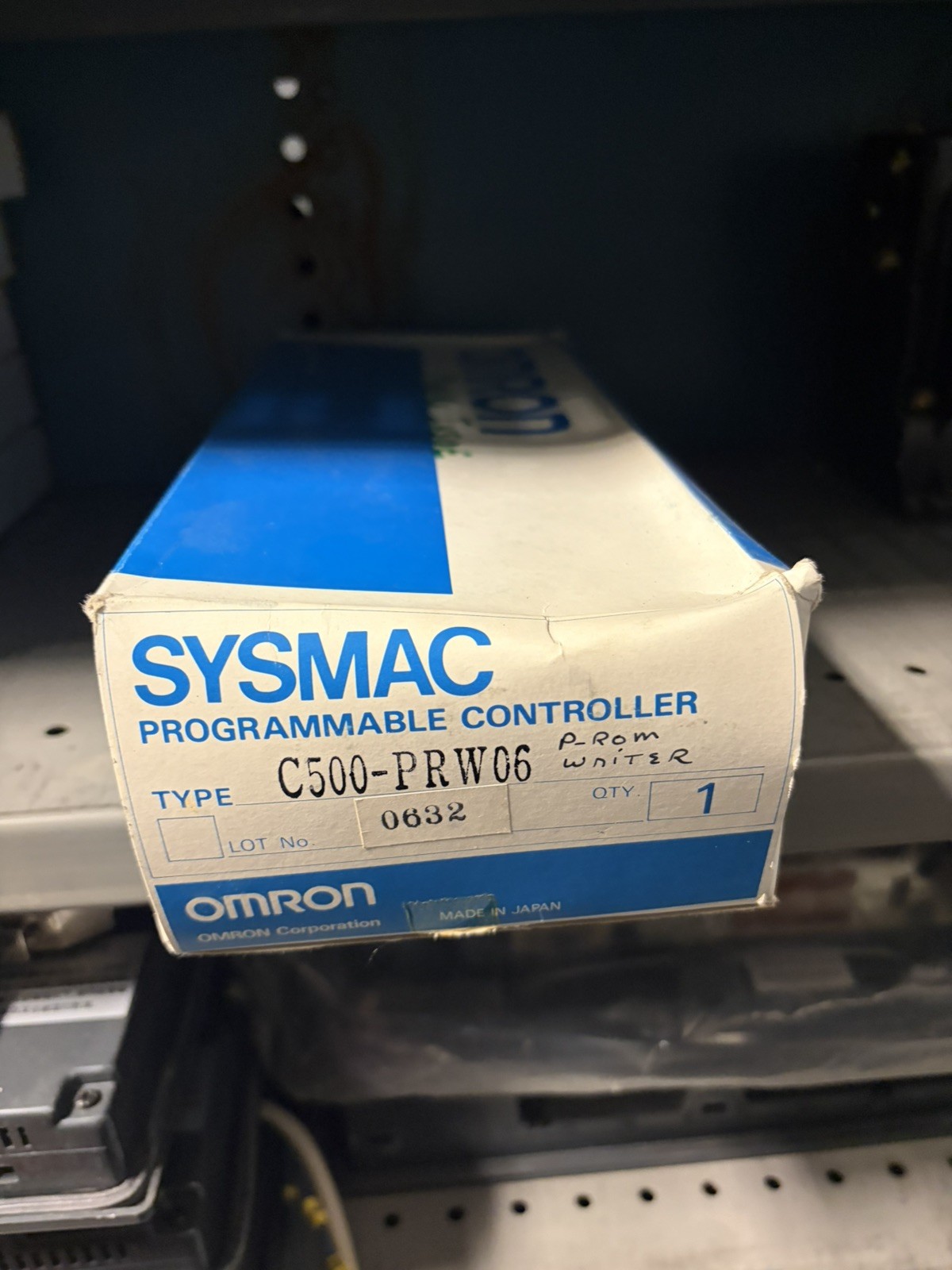 NEW Omron C500-PRW06 P-ROM Writer for C500 PLC Series