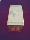 Vintage Wooden Playing Card Storage Box Holder, 2 Drawers, Red Knobs — photo 3