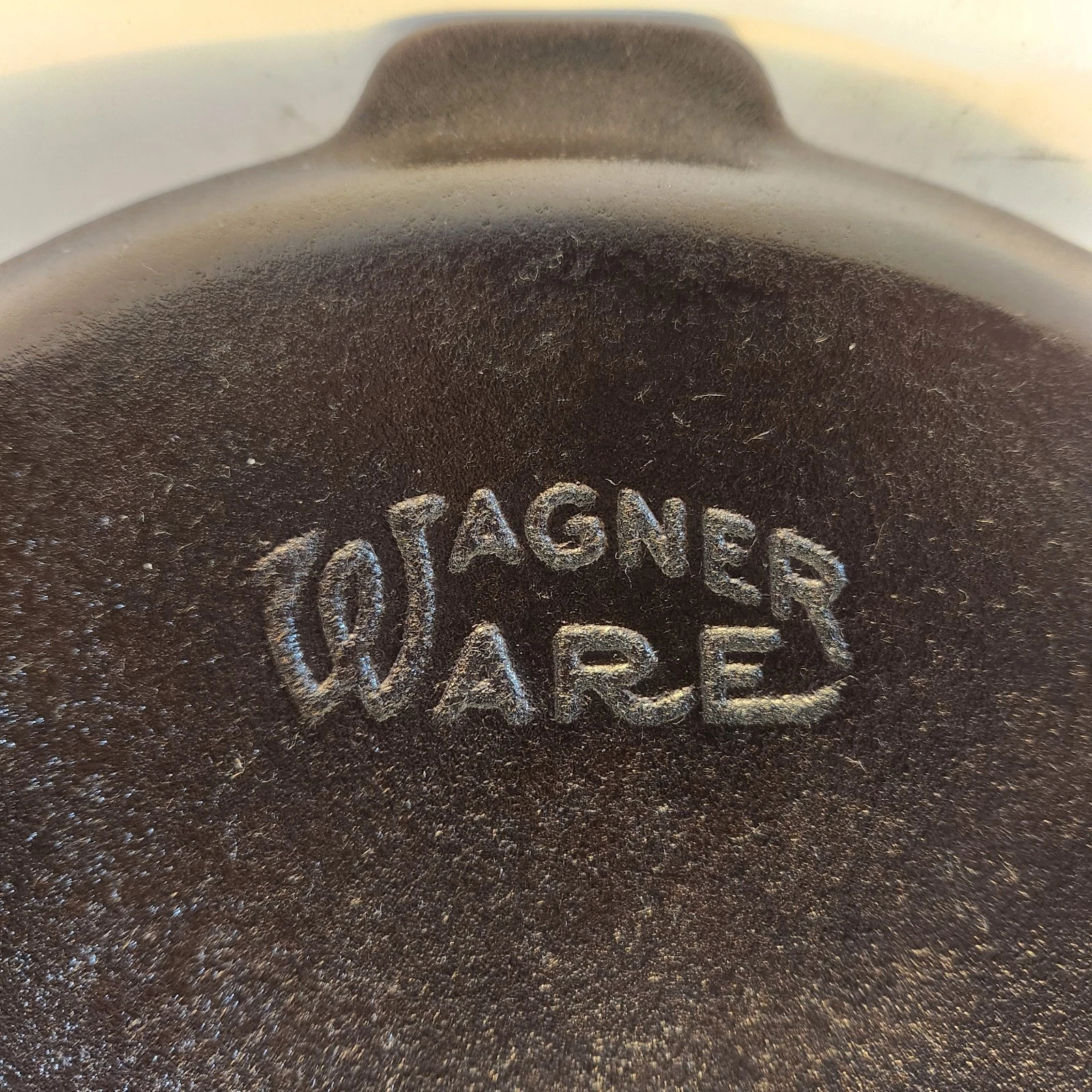 Vintage Wagner Ware 11" Cast Iron Skillet Griddle Made In The USA, Unrestored