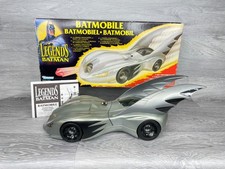 Serie Legends Of Batman, rara Batmobile Argento Completa, Vintage Kenner 1994