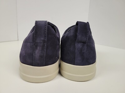 Vince Conway Suede Low Top Sneakers Mens 10 M Slip On Shoes Navy Blue Mismatched Size 11 / 10): Men main image 4