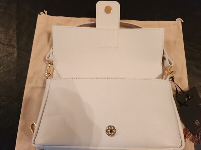 House of Harlow by Nicole Richie 1960 Snake White Leather  display picture 3