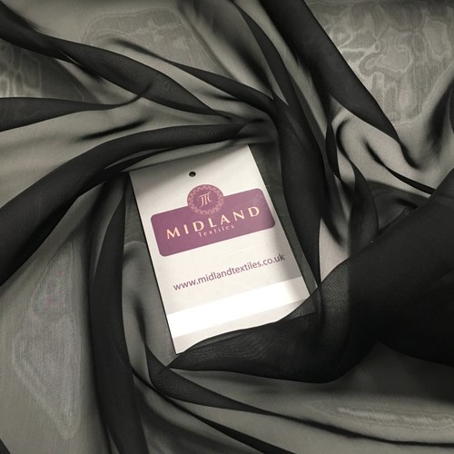 Plain Catonic Chiffon Ideal for scarfs, decorations Fabric 57" wide MD895 - Picture 17 of 86