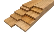 10 Pcs, Mahogany Guitar Fingerboard Blank 21x 2-1/2x 3/8 Luthier Tonewood