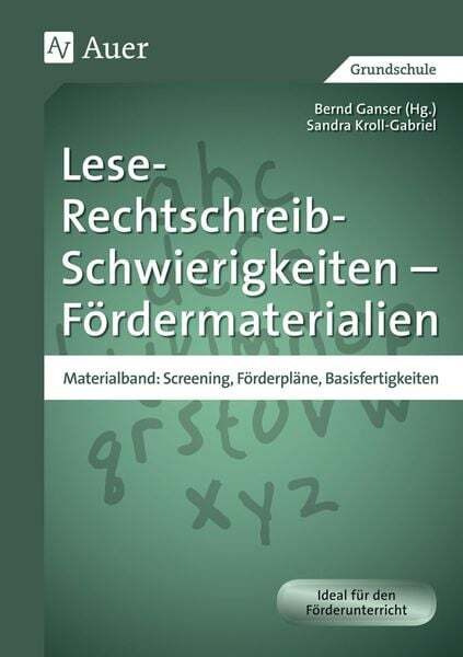 Lese-rechtschreib-schwierigkeiten - Fördermaterialien