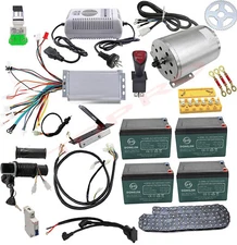 Complete 48V 1800W Brushless Motor Kit Controller DIY Electric Go Kart ATV Buggy