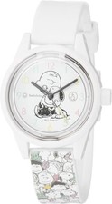 PEANUTS COLLECTION Snoopy Watch RP01-806 White, Q Q SmileSolar, Analog, Quartz