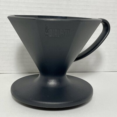 Bialetti Black Pour Over Drip Coffee Brewer #06751