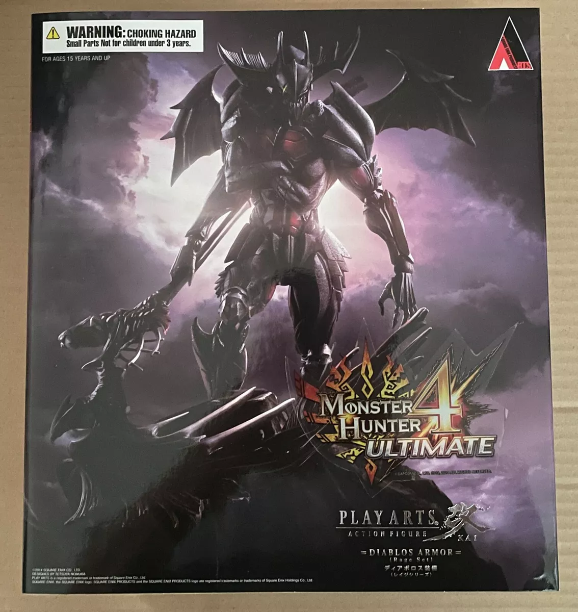 Play Arts Kai Monster Hunter X Diablos Armor Rage Series Square Enix