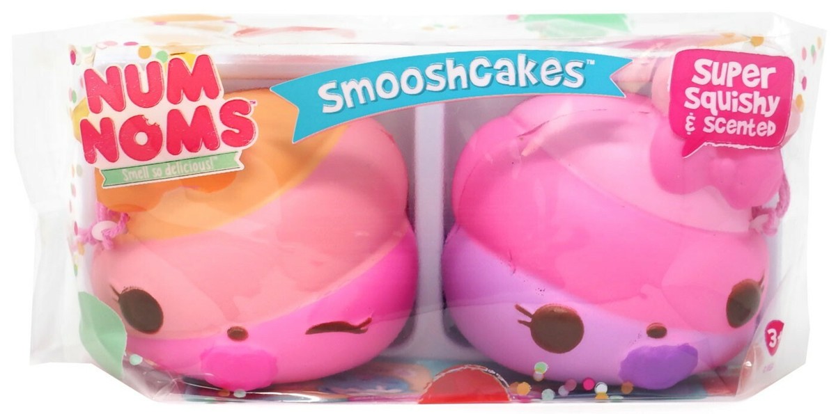 Num Noms Smooshcakes Baby Pop & Baby Rainbow Squeeze Toy 2-Pack | eBay