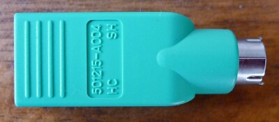 PS/2 Port auf USB-Maus Adapter 501215-A004 - hellgrün