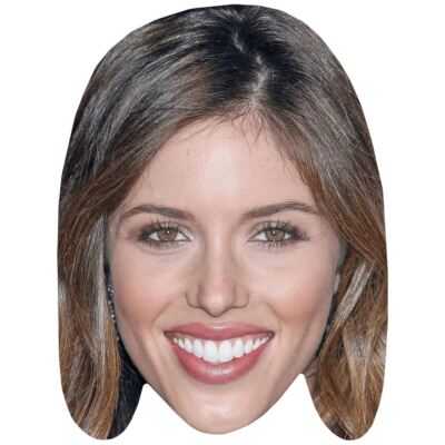 Kayla Ewell (Smile) Celebrity Mask, Flat Card Face, Fancy Dress Mask