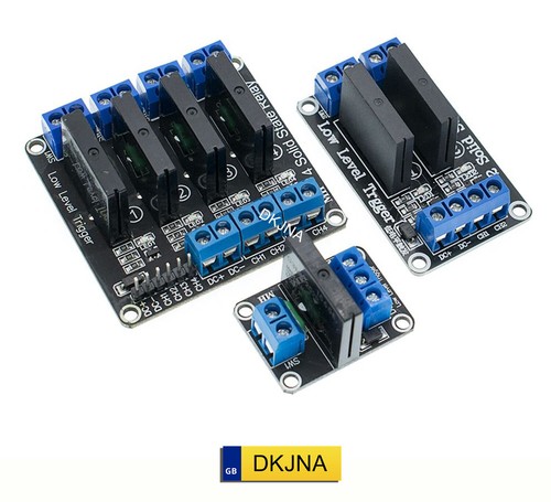 Solid State Relay Module 5V Channel 1, 2, 4, 8 SSR for Arduino Raspberry Pi ARM - Picture 2 of 10