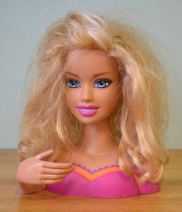 barbie mannequin head