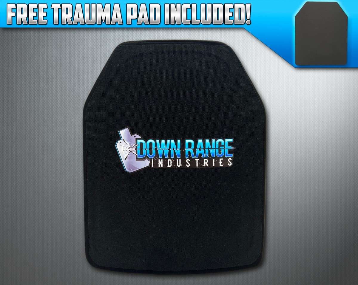 Level 3+ 10x12 Stand-Alone Mosaic Ceramic/PE Ballistic Armor Plate - DRI1012-3PLUS-CERPE